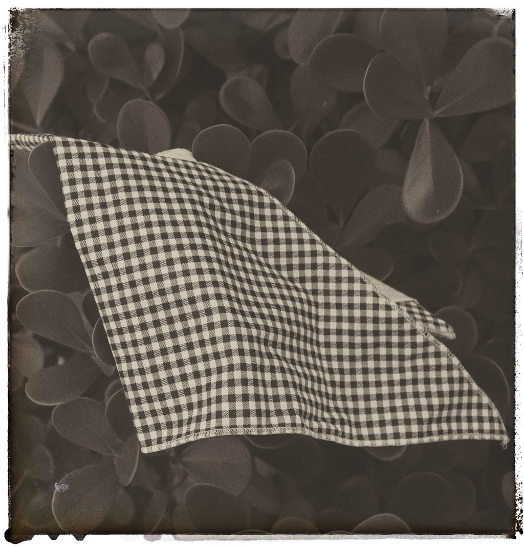 lenço/bandana xadrez